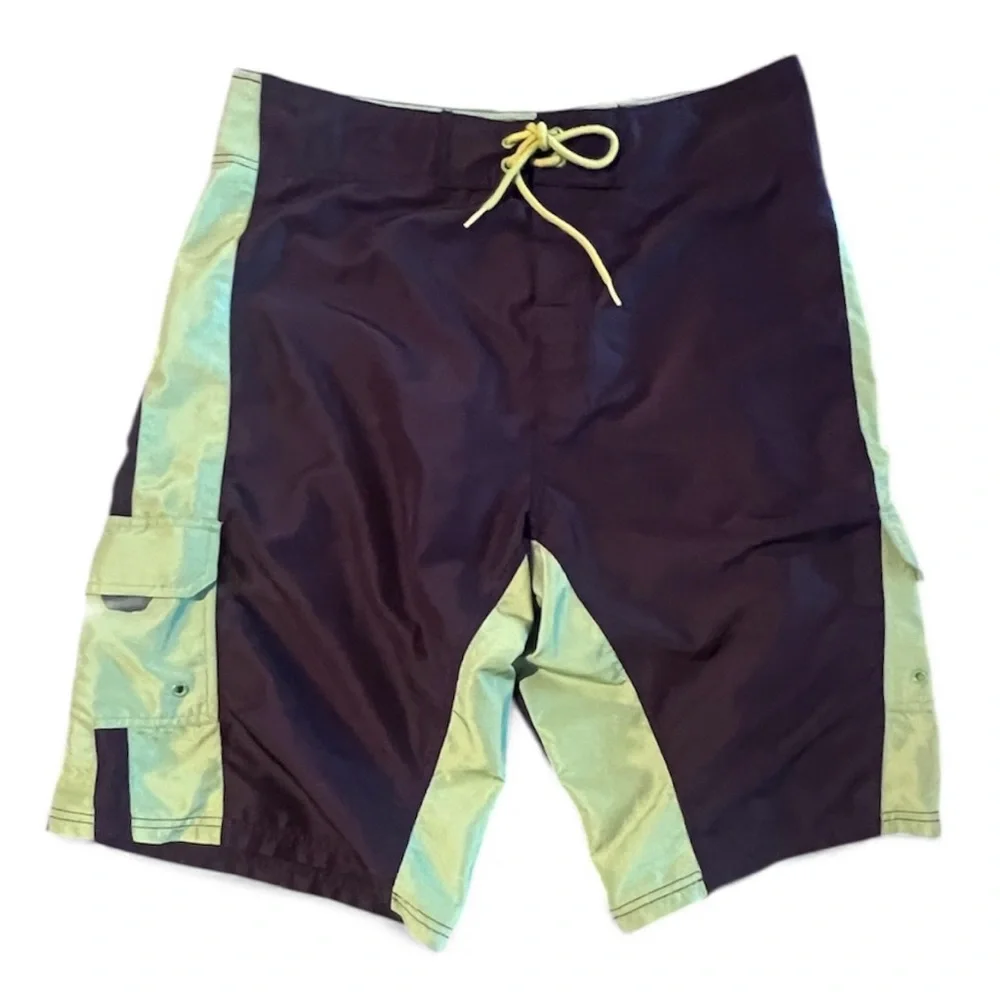 Quiksilver Board Shorts Bundle Of 3 Size 34 Maui & Sons Great Condition Beach